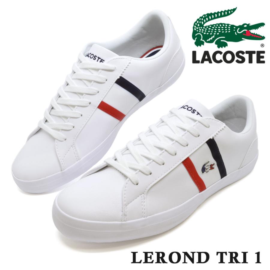 ラコステ スニーカー メンズ Lerond Tri 1 レロンド トリ Lacoste Cma044l 407 4 Lac M 044l 010 つるや 靴のtsuruya 通販 Yahoo ショッピング