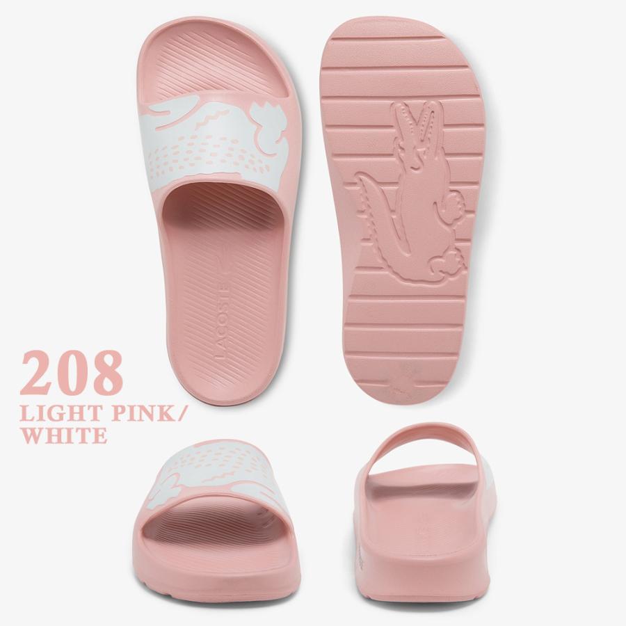 大人気【LACOSTE】CROCO レディースクロコスリッパ LACOSTE ラコステ サンダル EVA レディース CROCO 2.0 45CFA0005