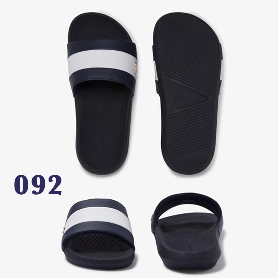 LACOSTE ラコステ CFA0036 21G 092 CROCO SLIDE 120 3 US クロコ スライド レディース サンダル 海 川 プール｜try-group｜05