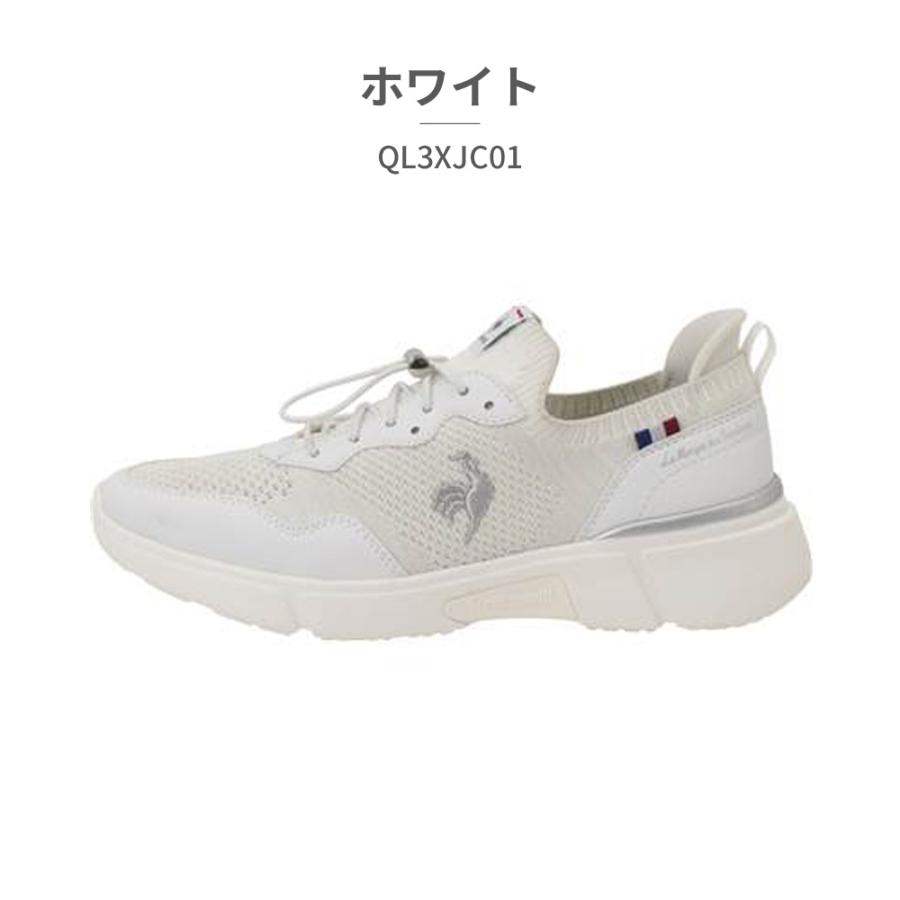 ルコックスポルティフ スニーカー レディース LCS ロワール QL3XJC01 le coq sportif 幅広3E 撥水 屈曲性と安定性｜try-group｜02