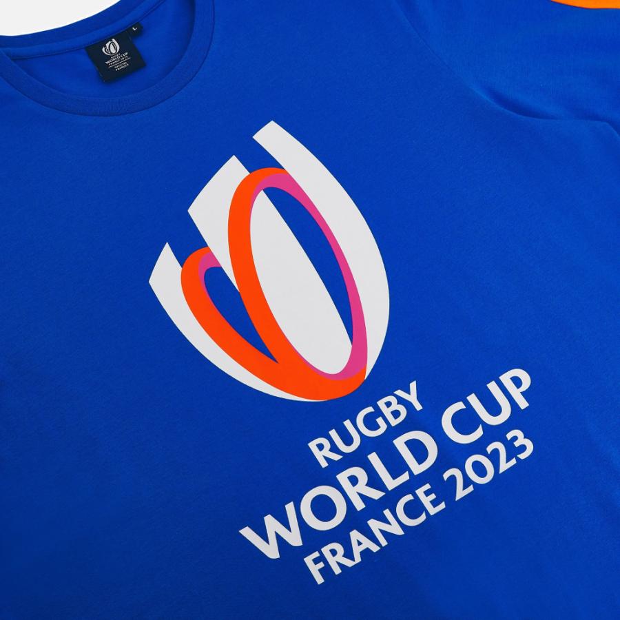 macron ラグビー ワールドカップ 2023 公式 感謝価格 Tシャツ マクロン