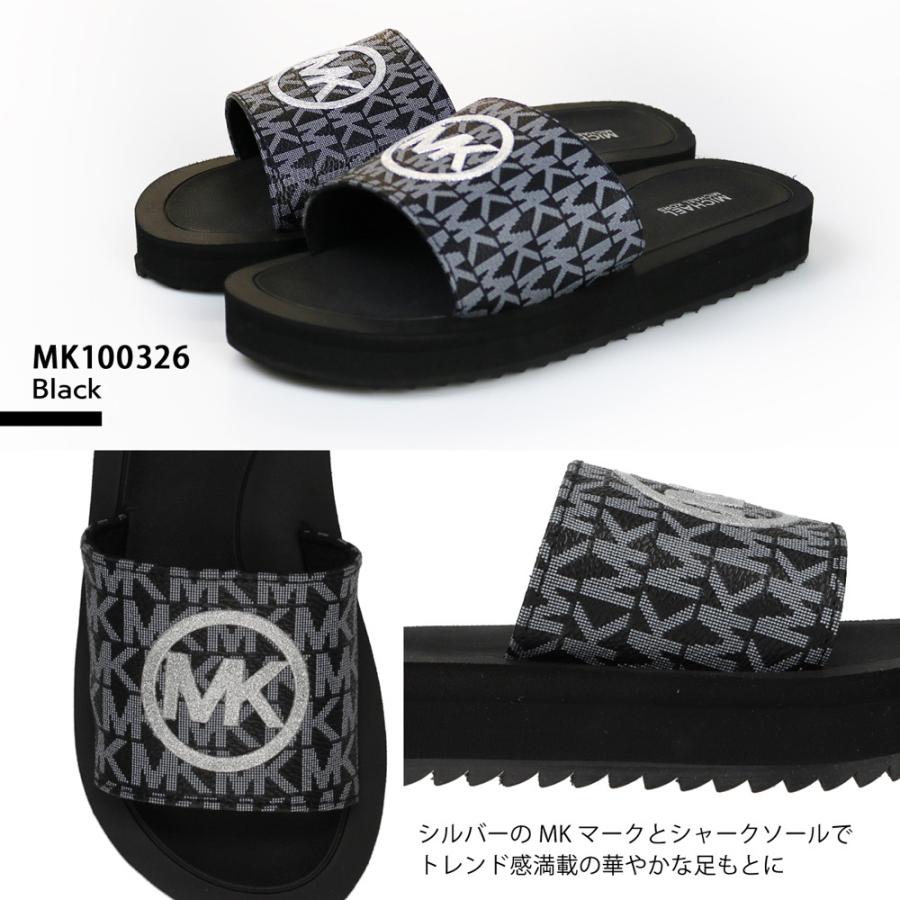 MICHAEL KORS マイケルコース サンダル Eli Stacked Monogram MICHAEL KORS マイケルコース サンダル Eli Stacked Monogram