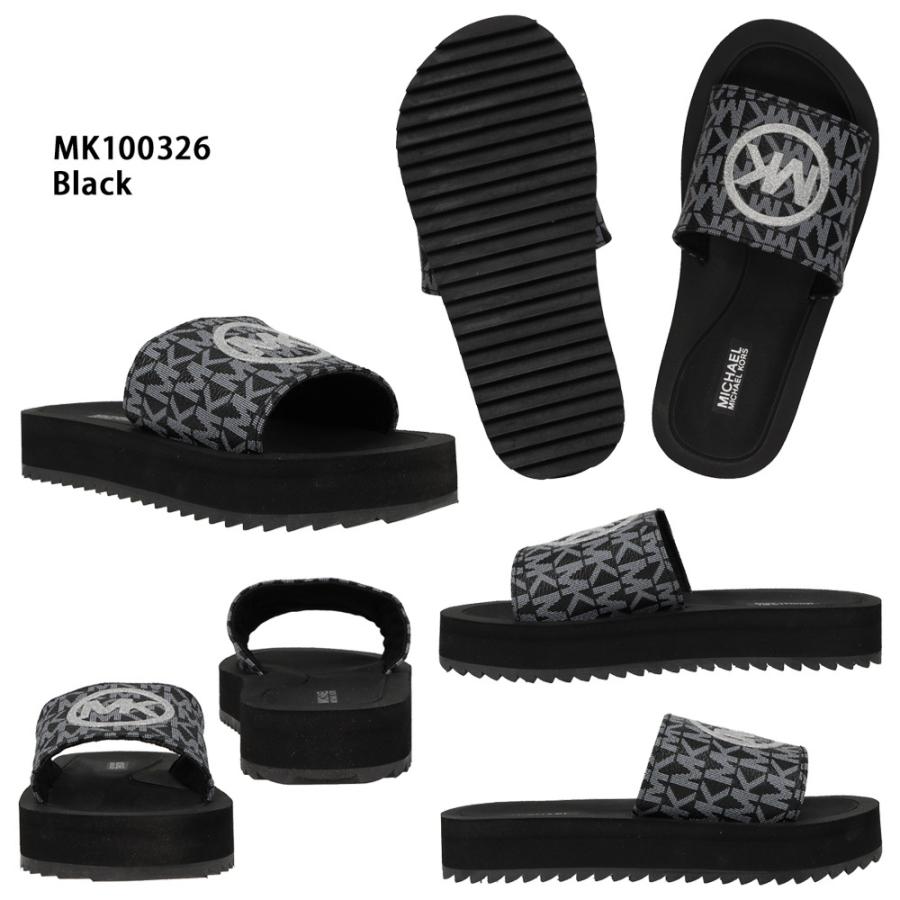 MICHAEL KORS マイケルコース サンダル Eli Stacked Monogram MICHAEL KORS マイケルコース サンダル Eli Stacked Monogram