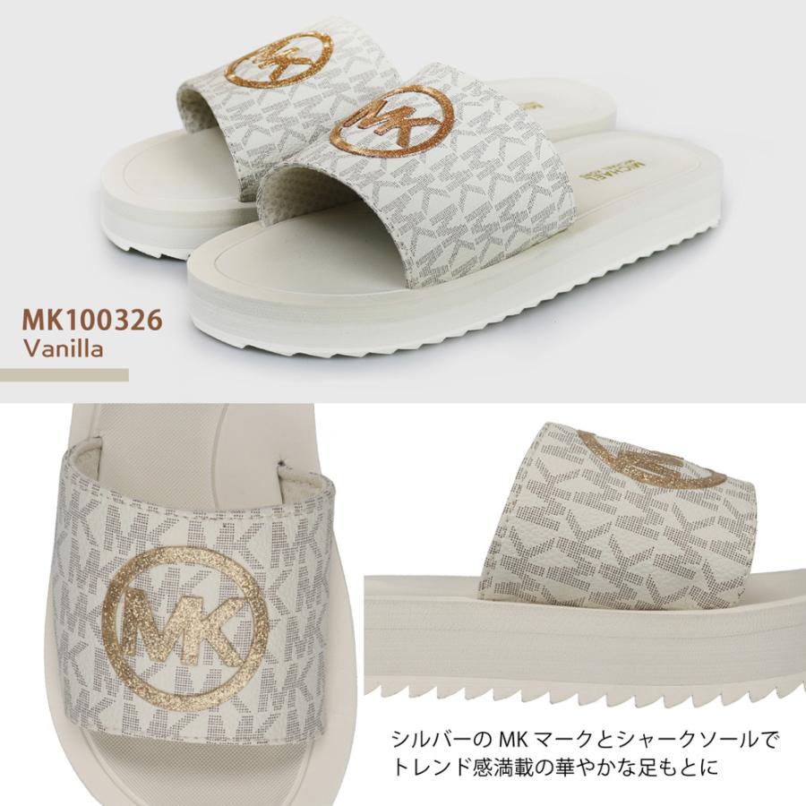 MICHAEL KORS マイケルコース サンダル Eli Stacked Monogram MICHAEL KORS マイケルコース サンダル Eli Stacked Monogram