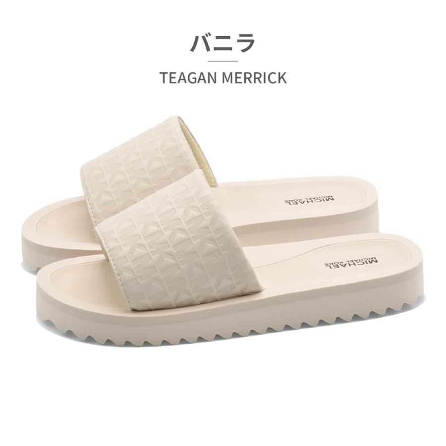 【未使用品】マイケルコース ミュールサンダル バニラ 7.5 MICHAEL KORS サンダル MK01372001 MK01372270 マイケル・コース