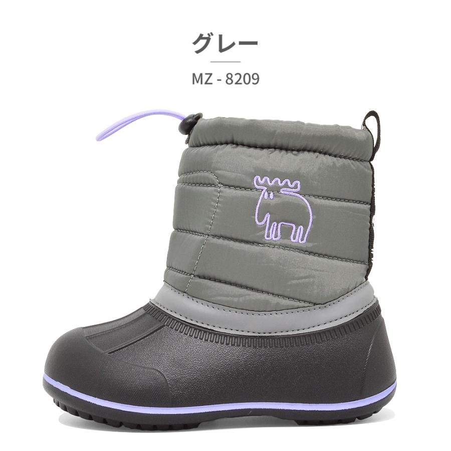 moz（モズ） スノーシューズ キッズ MZ-8209 MOZ ブーツ 防寒 ボア