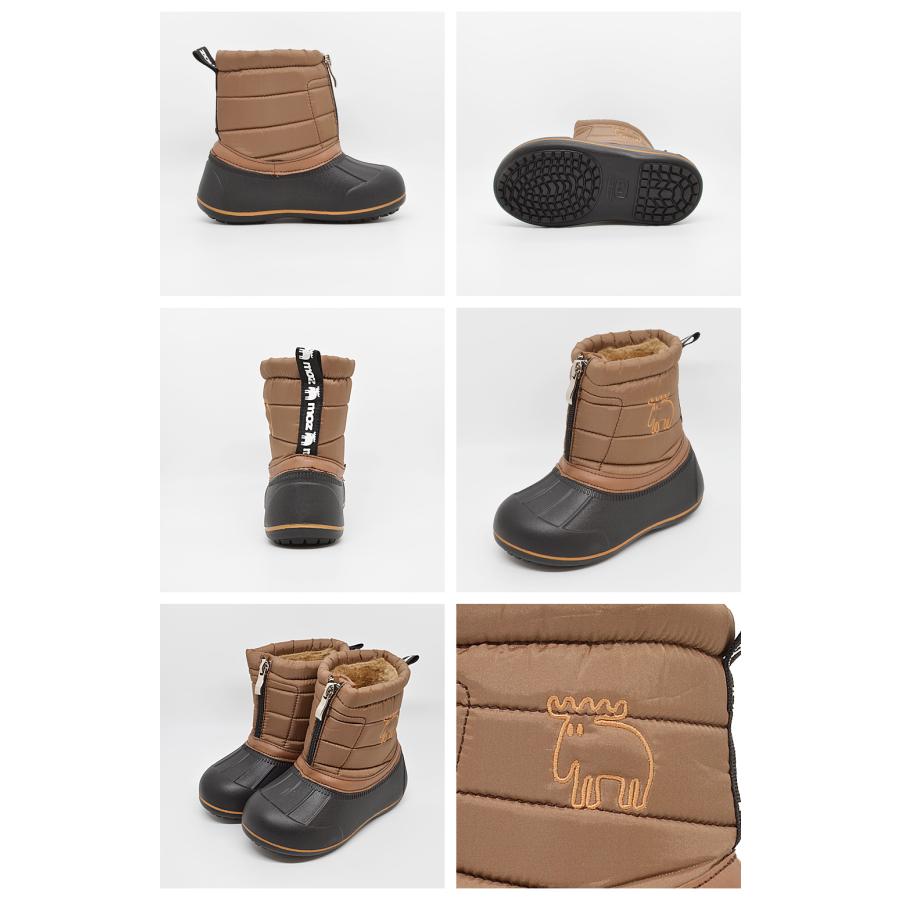 moz（モズ） スノーシューズ キッズ MZ-8213 ブーツ 防寒 ボア