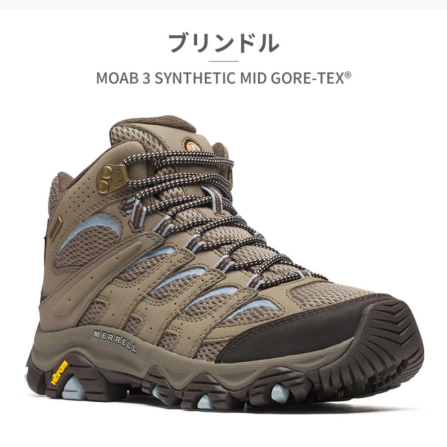 MERRELL スニーカー レディース モアブ 3 シンセティック ミッド