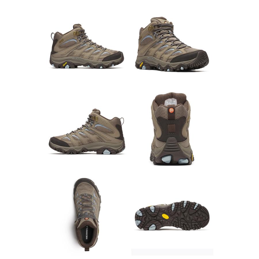 MERRELL スニーカー レディース モアブ 3 シンセティック ミッド ゴアテックス 500182 500416 500424 メレル MOAB 3 SYNTHETIC MID GORE TEX 防水の画像