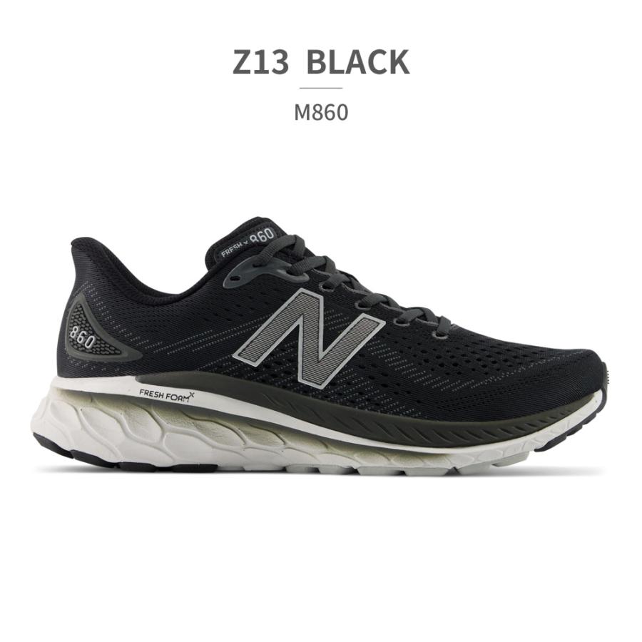 New Balance - ニューバランス　M860 27cm 4E幅広　ランニングシューズ 色ブラック New Balance - ニューバランス M860 27cm 4E幅広 ランニング