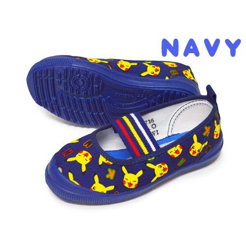 上履き 送料無料 ピカチュウ ポケットモンスター ポケモン 上靴 うわばき うわぐつ 幼稚園 入学 卒業 ネイビー ホワイト S04 つるや Paypayモール店 通販 Paypayモール