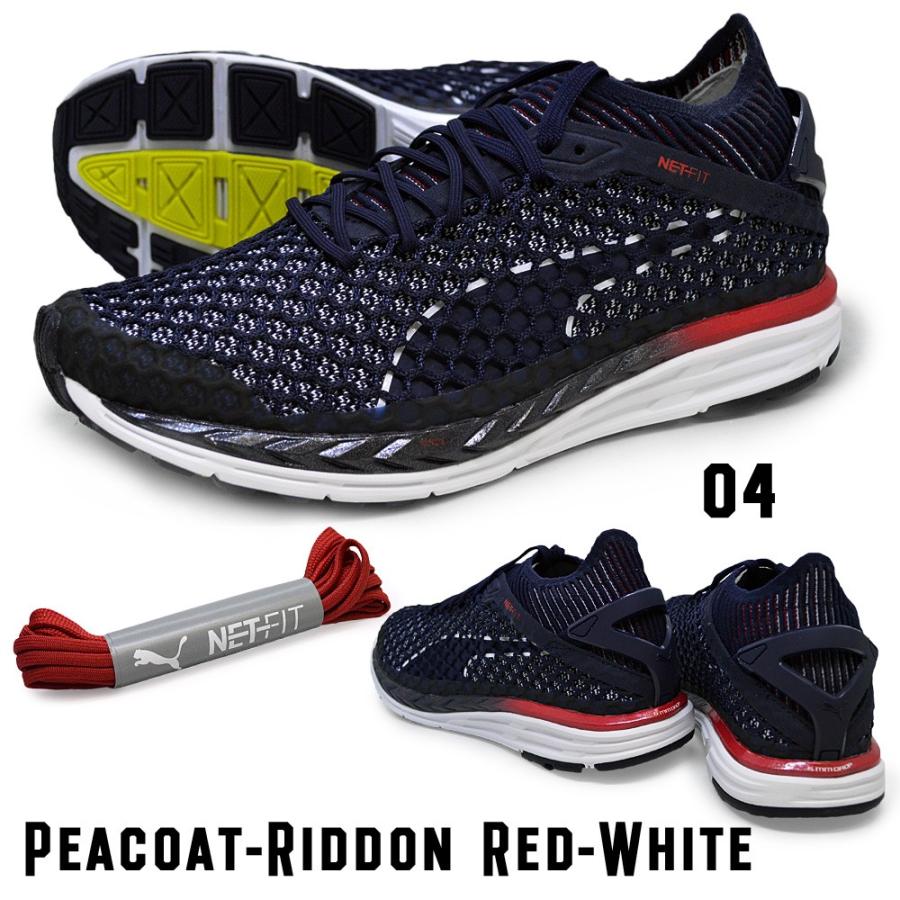 PUMA プーマ 190977 Speed IGNITE NETFIT 2 スピード イグナイト ネットフィット2 メンズ スニーカー 紐靴 ランニング ジョギング ウォーキング カジュア｜try-group｜02