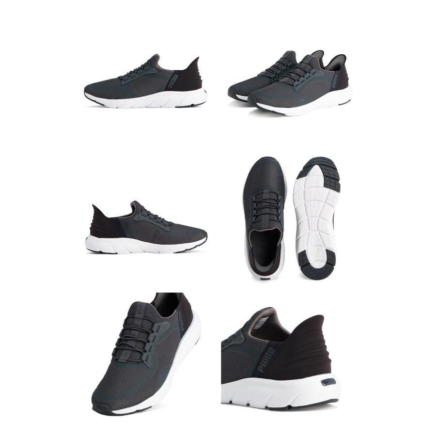 PUMA プーマ スニーカー イーズイン ワイド 立ったまま履ける EASEIN メンズ レディース ソフトライド フレックス レース 309901 02 03 04の画像