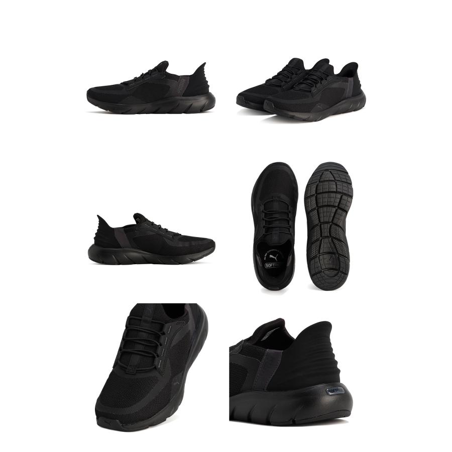 PUMA プーマ スニーカー イーズイン ワイド 立ったまま履ける EASEIN メンズ レディース ソフトライド フレックス レース 309901 02 03 04の画像