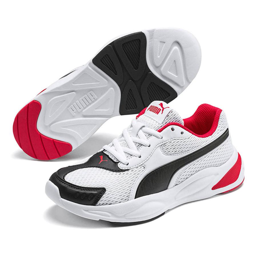 プーマ レディース スニーカー PUMA ランナー メッシュ 372926 02 03  90s Runner Mesh Jr 90S｜try-group｜09