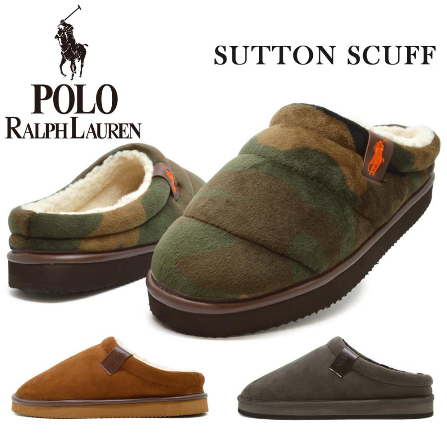 ポロ ラルフローレン サンダル メンズ SUTTON SCUFF サットンスカッフ POLO RALPH LAUREN RF103263 RF103265 RF103266｜try-group