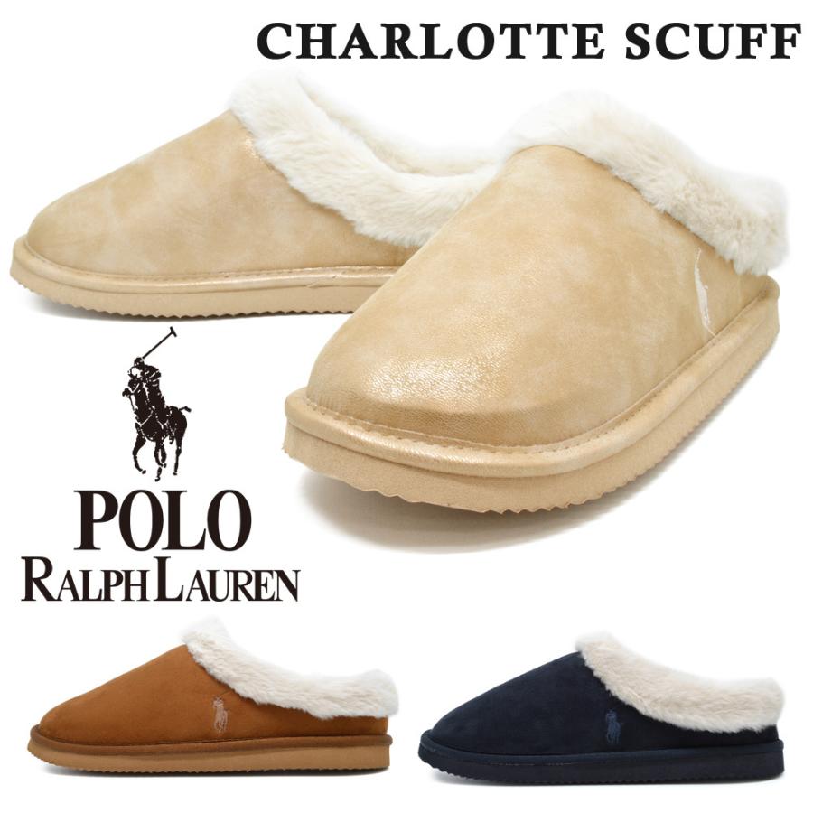 POLO RALPH LAUREN ラルフローレン ルームシューズ スリッパ