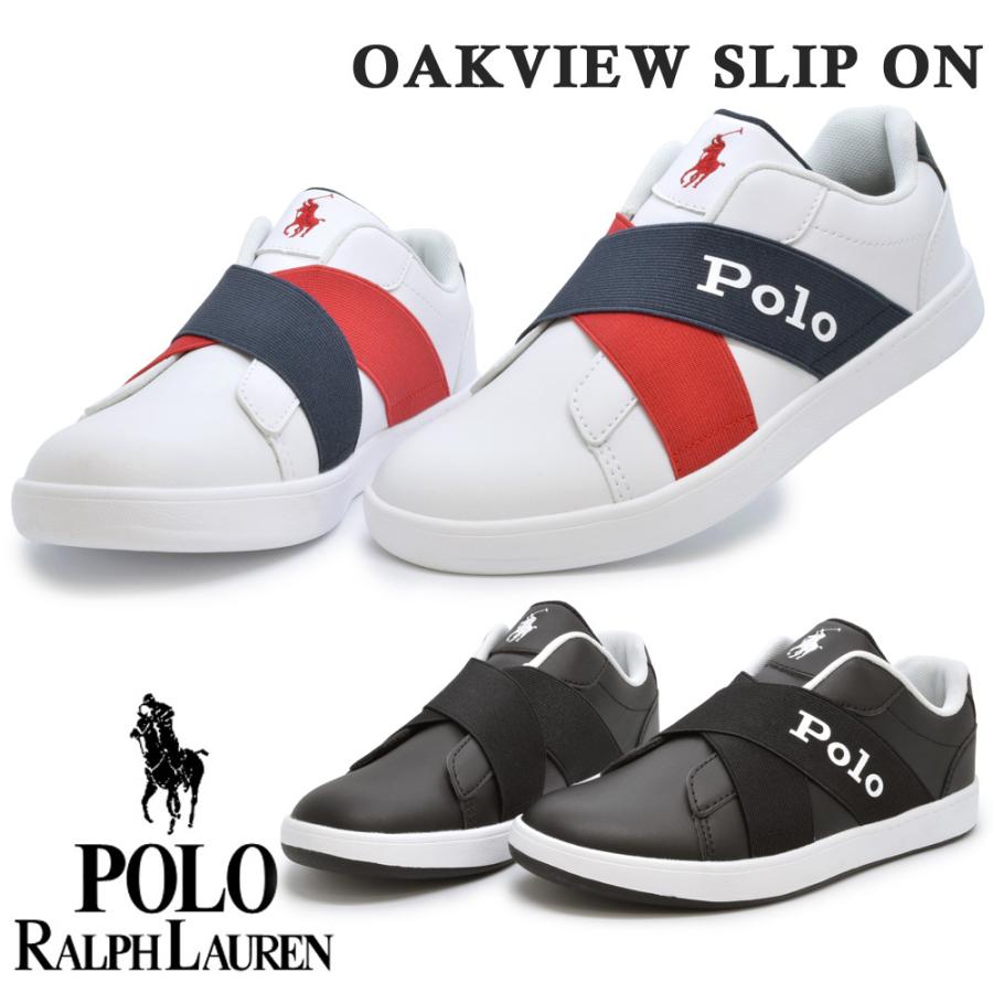 Polo Ralph Lauren 正規品 レディース スニーカー スリッポン ポロ ラルフローレン Oakview Slip On 4 Po W Oakview 010 つるや 靴のtsuruya 通販 Yahoo ショッピング