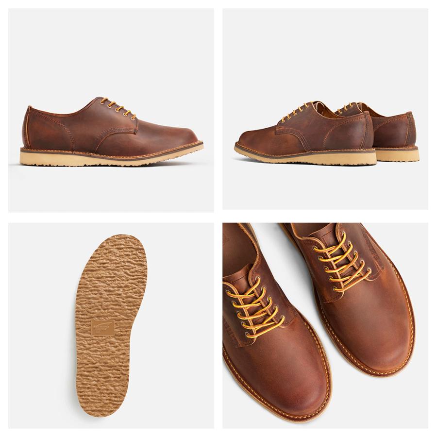 RED WING レッドウィング 国内正規品 WEEKENDER OXFORD スニーカー メンズ ウィークエンダー オックスフォード 3604D 3606Dの画像