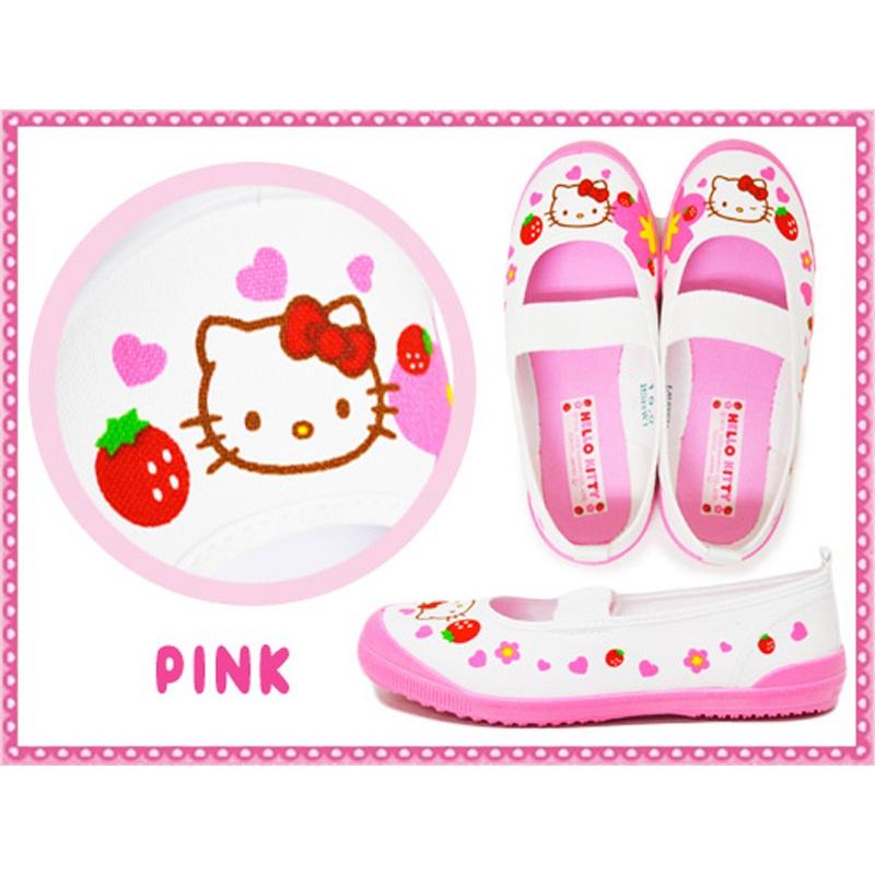 上履き キャラクター Hello Kitty ハローキティ S02 ピンク ホワイト サンリオ つるや Paypayモール店 通販 Paypayモール