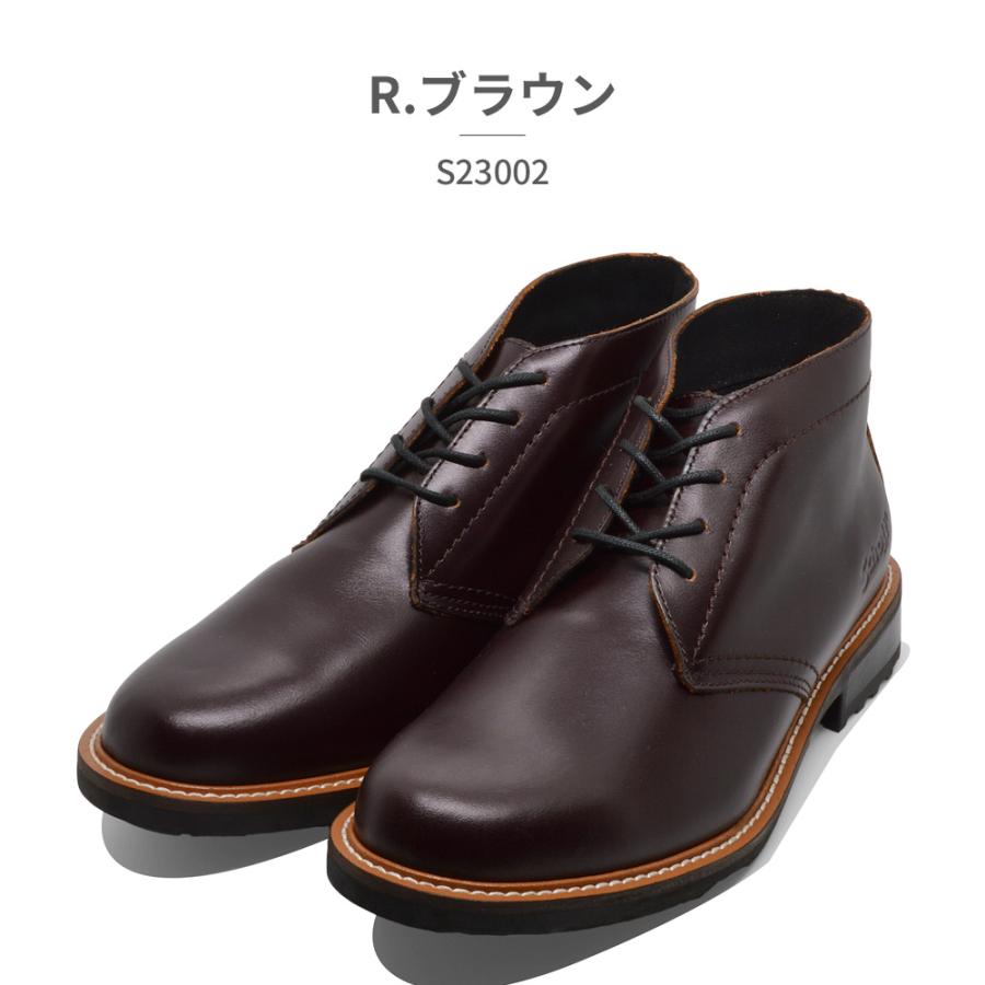 Schott N.Y.C ブーツ メンズ S23002 010 250 ショット 本革 Schott N.Y.C ブーツ メンズ S23002 010 250 ショット 本革