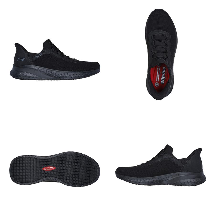 SKECHERS（スケッチャーズ） スリッポン メンズ スクワッド カオス SR