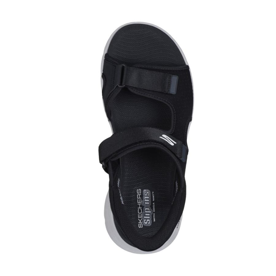  peak サヨウセット SKECHERS スケッチャーズ メンズ サンダル GO WALK FLEX SANDAL