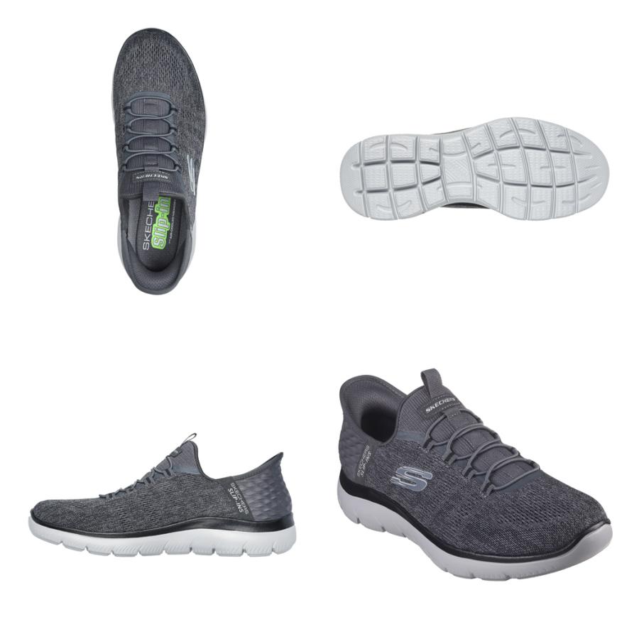 Various life 　スリップインズ 232469W グレー26cm SKECHERS スケッチャーズ スリップインズ Slip ins ワイド