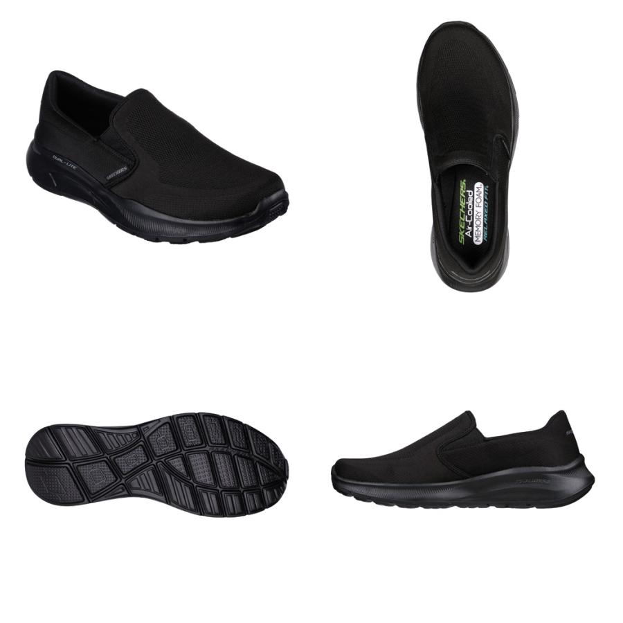 SKECHERS（スケッチャーズ） スリッポン メンズ リラックスドフィット