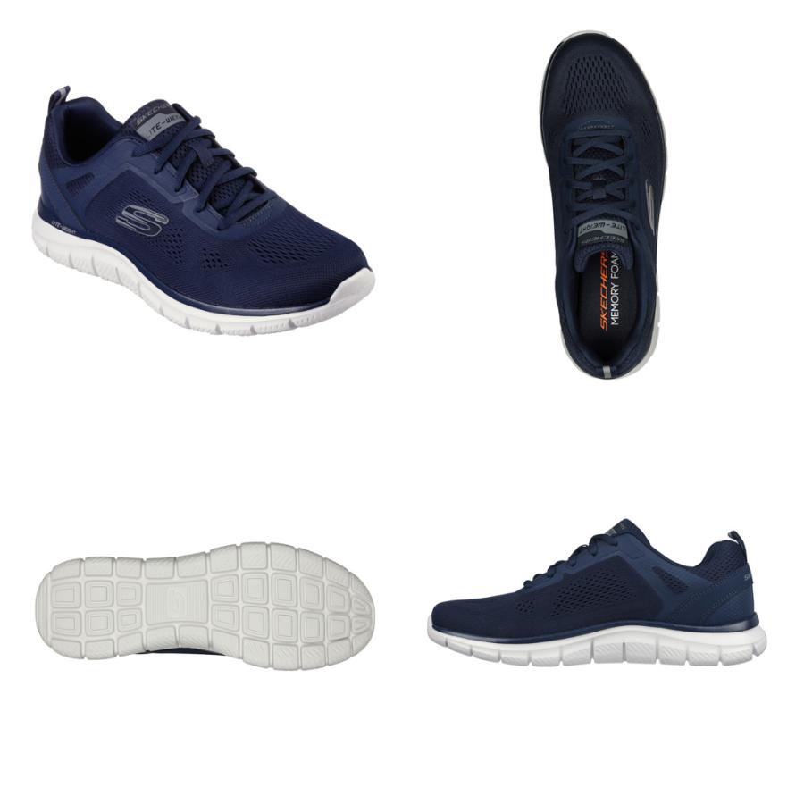 SKECHERS スケッチャーズ スニーカー メンズ トラック ブローダー