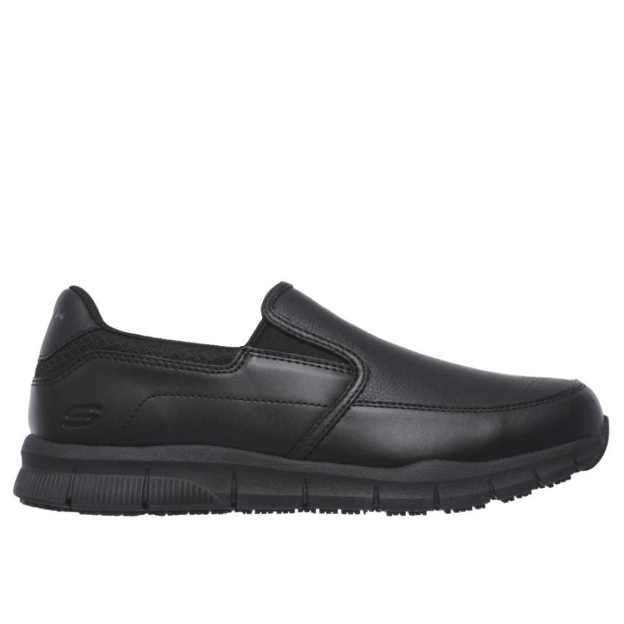 SKECHERS（スケッチャーズ） スリッポン メンズ ワークリラックスド