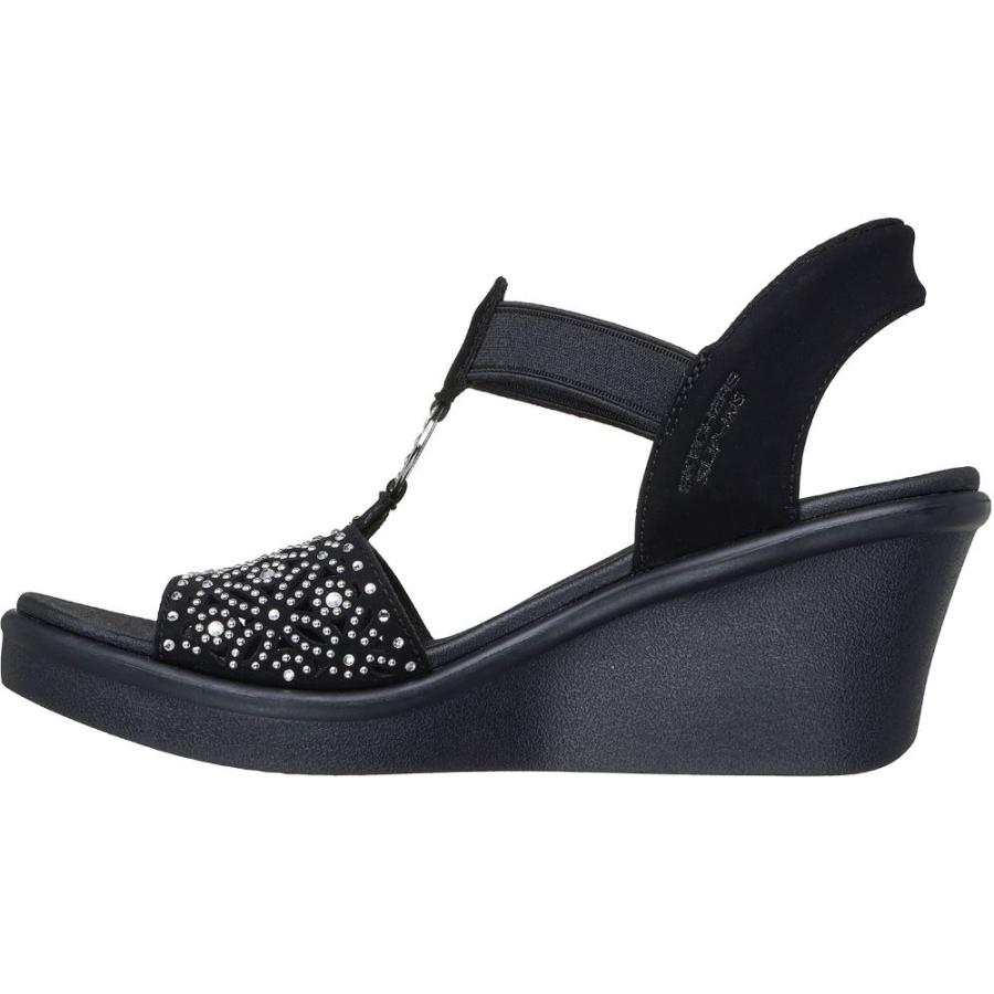 SKECHERS Rumble ON-Dancing Away ブラックサンダル SKECHERS RUMBLE ON-DANCING AWAY BLACK スケッチャーズ