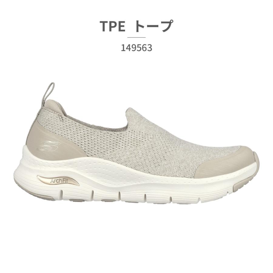 SKECHERS スケッチャーズ スリッポン レディース アーチフィット