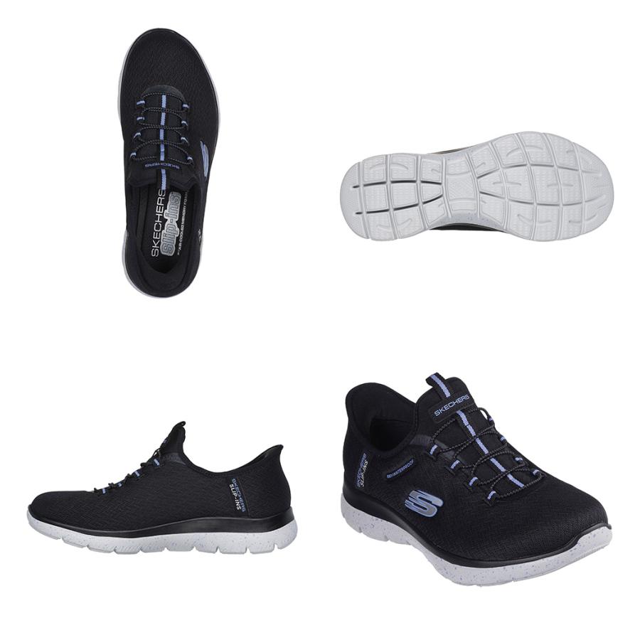 【未使用美品】SKECHERS スリッポン BLACK〈定価13,750円 SKECHERS（スケッチャーズ） スリッポン レディース 150199W SKECHERS