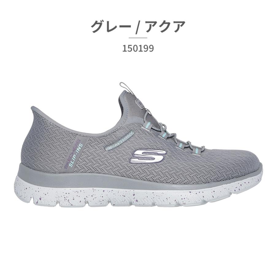 SKECHERS スケッチャーズ スリッポン レディース 150199W SUMMITS BEST