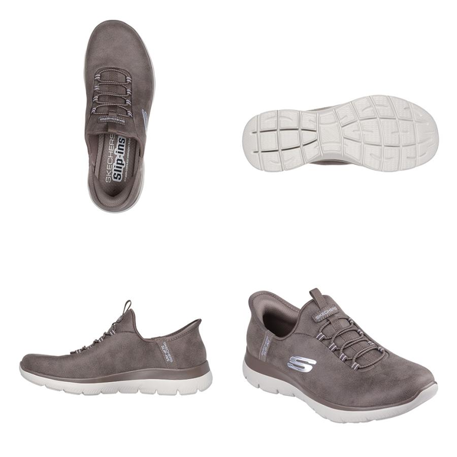 SKECHERS スケッチャーズ スリッポン レディース 150254W SUMMITS