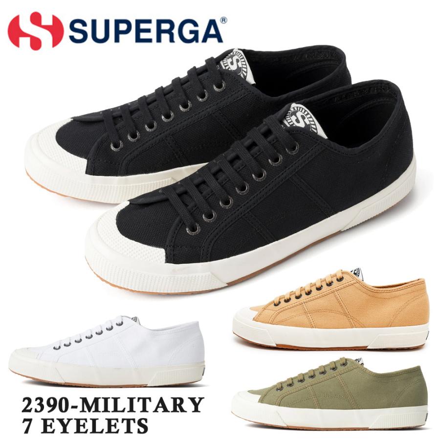 SUPERGA（スペルガ） スニーカー メンズ 2390 MILITARY 7 EYELETS 