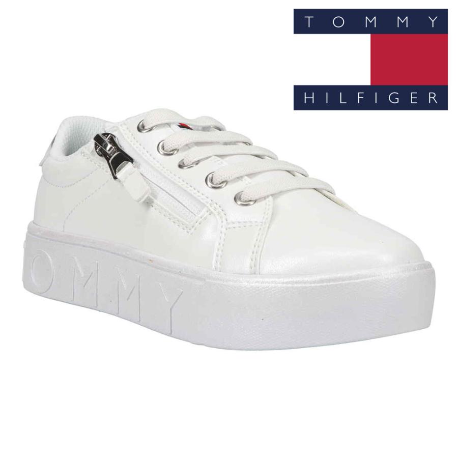 TOMMY HILFIGER スニーカー プラットフォーム ジップ TH101100 TOMMY HILFIGER スニーカー プラットフォーム ジップ TH101100