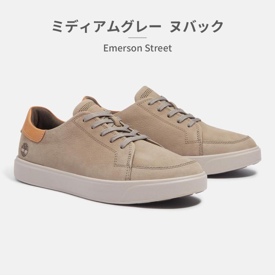【Timberland】未使用品 ティンバーランド ヌバックローカットスニーカー Timberland スニーカー メンズ エマソン ストリート ロー