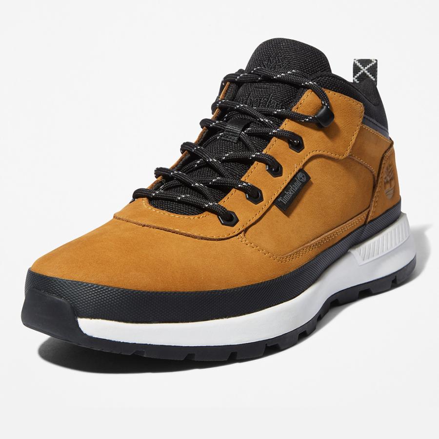 Timberland スニーカー メンズ フィールド トレッカー ミッド レースアップ トレーナー A6DKNEM0 A6DKNEM5の画像