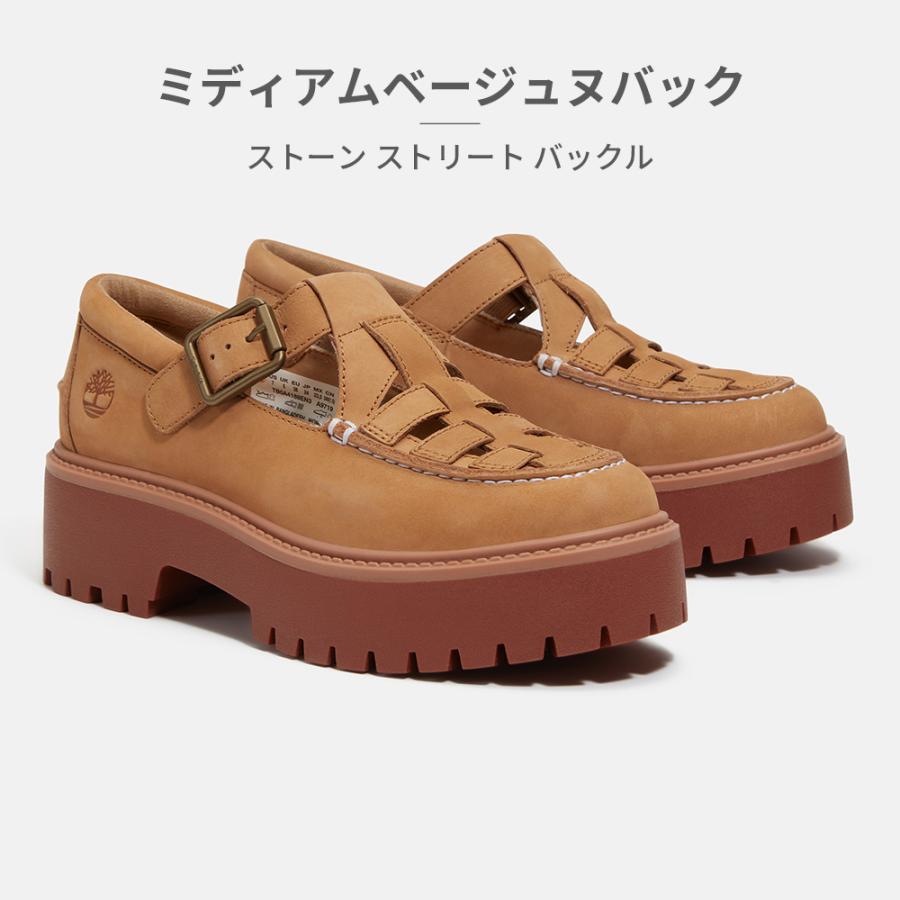 新品未使用【Timberland】ストーンストリートバックルシューズ23cm Timberland サンダル レディース ストーン ストリート バックル