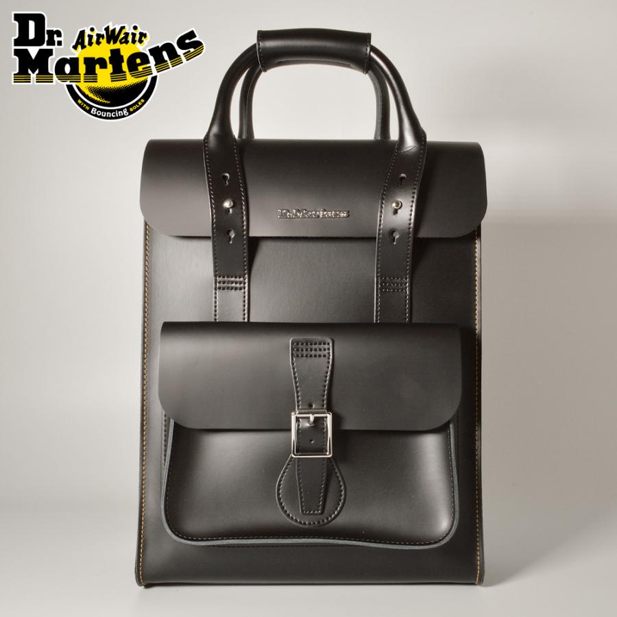 【美品】ドクターマーチン スモールレザー バックパック 黒 AC989003 Dr.Martens】スモール レザー バックパック ブラック (Dr