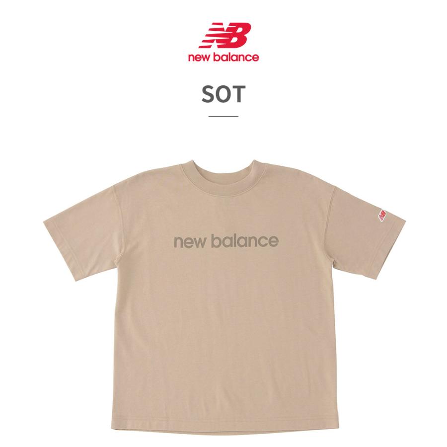 New Balance（ニューバランス） キッズ Tシャツ リニア ロゴ ショート