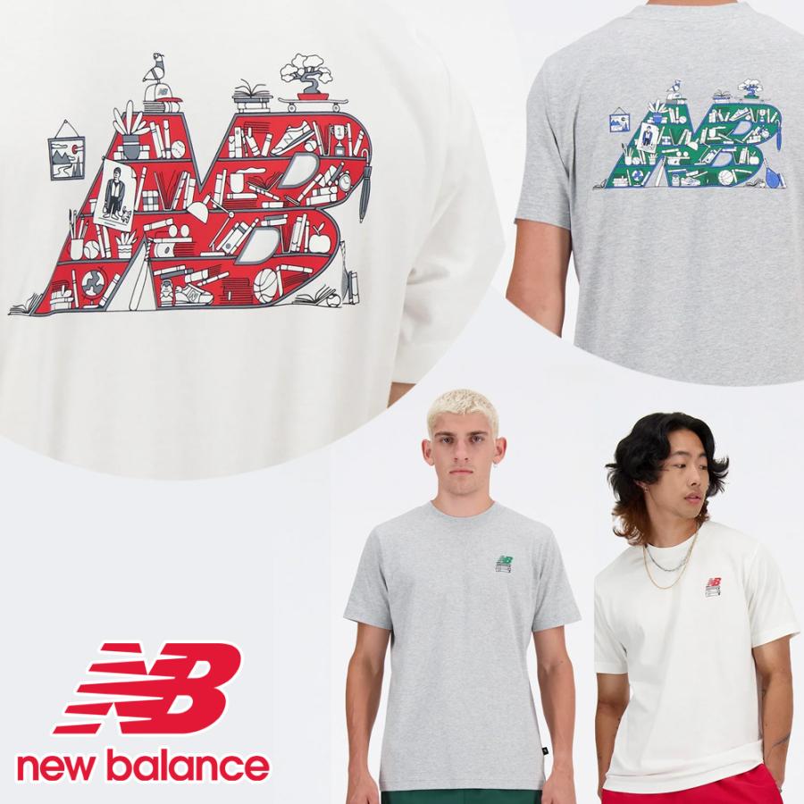 New Balance（ニューバランス） Tシャツ ウェア メンズ ブックシェルフ