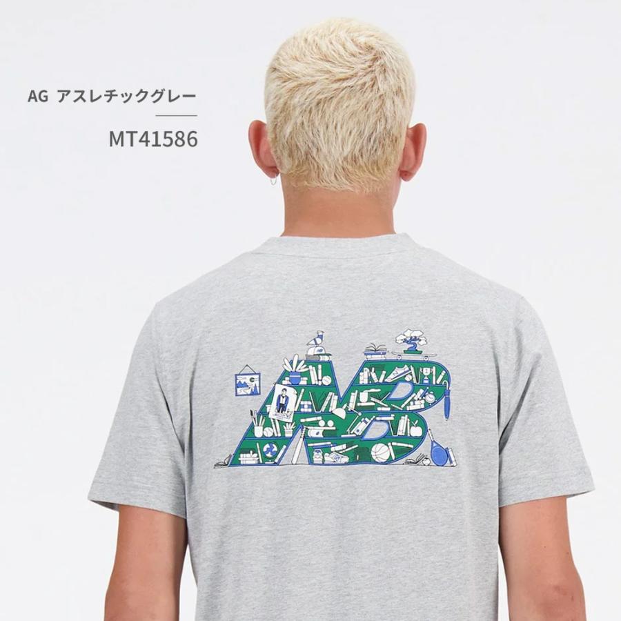 New Balance（ニューバランス） Tシャツ ウェア メンズ ブックシェルフ
