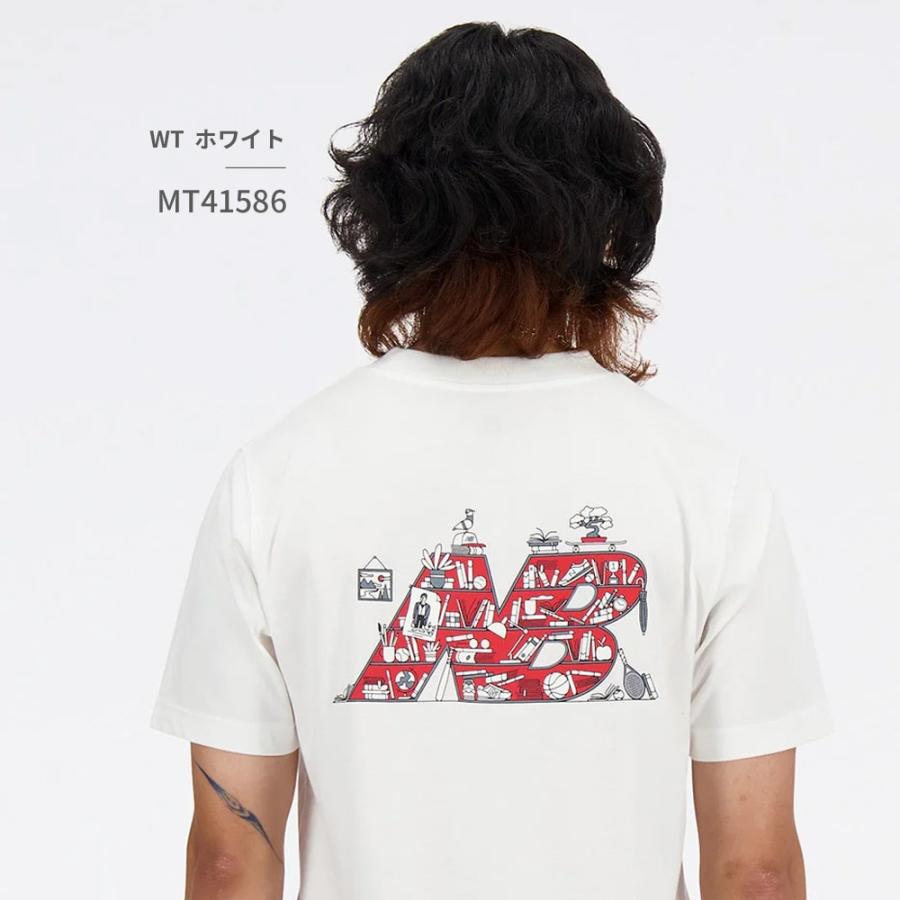 New Balance（ニューバランス） Tシャツ ウェア メンズ ブックシェルフ