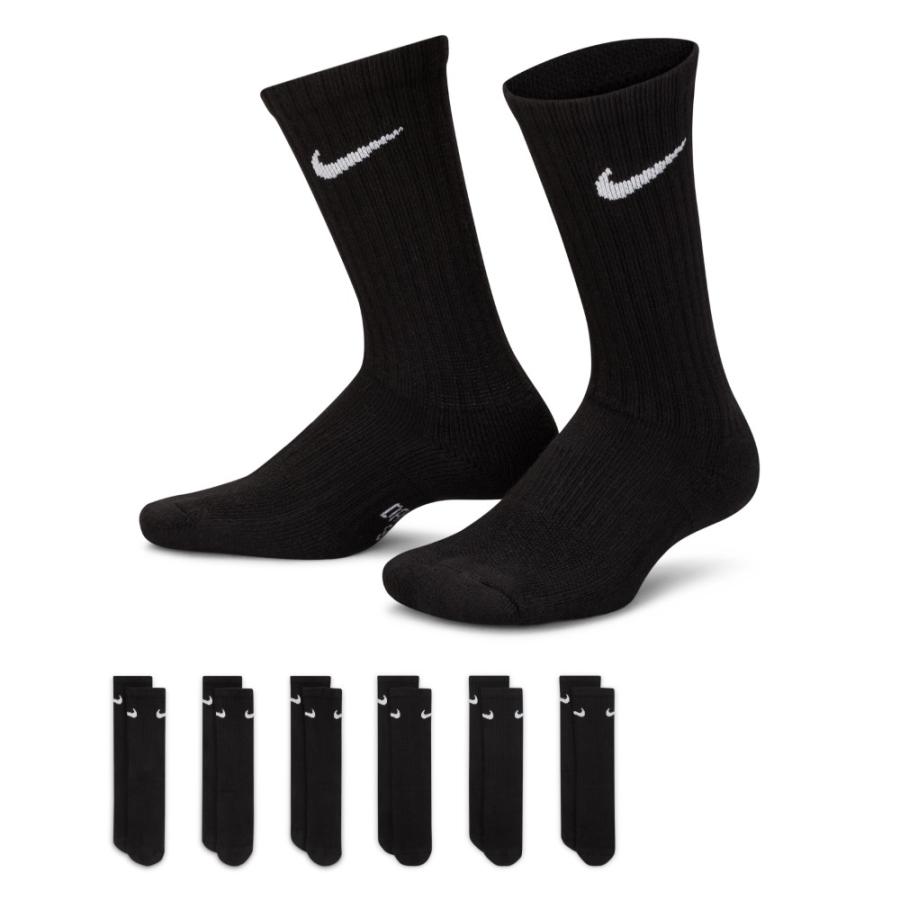 NIKE（ナイキ） 靴下 キッズ 6P YA エブリデイ クッション クルー