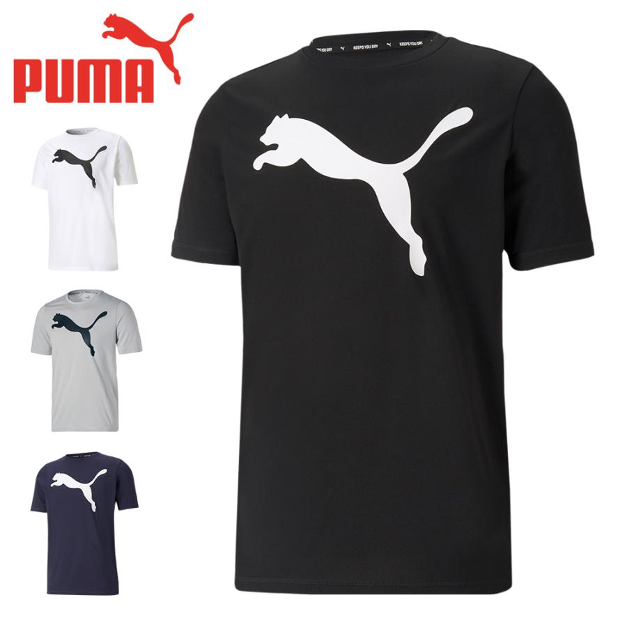 PUMA プーマ Tシャツ メンズ ACTIVE ビッグロゴ 588860 DRY CELL