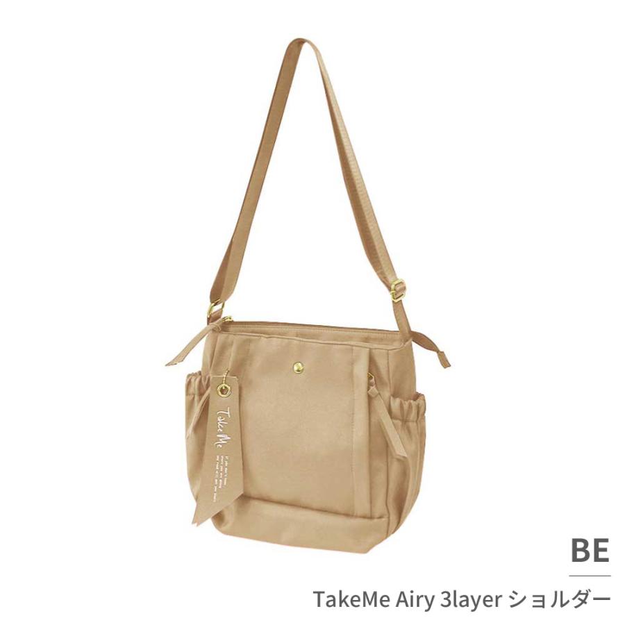 nicot ニコット バッグ レディース テイクミー 3layerショルダー
