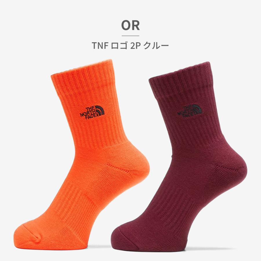 THE NORTH FACE チェック柄長靴 赤 THE NORTH FACE ザ ノースフェイス 靴下 メンズ レディース TNF